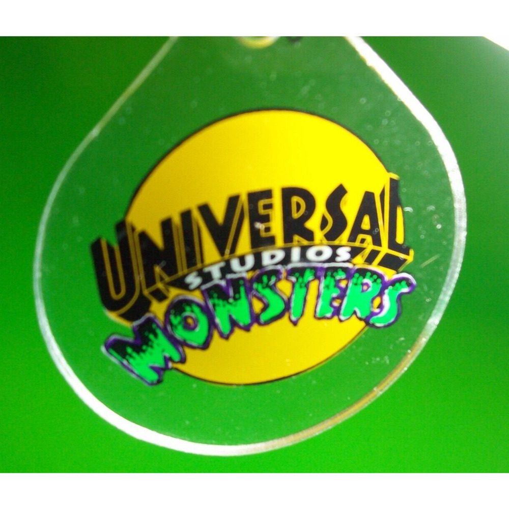 Williams Monster Bash Pinball Machine Plastic Keychain Universal Studios NOS